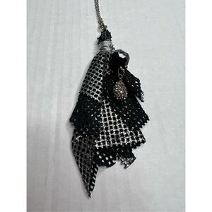 Handmade genuine leather necklace with upcycled beads